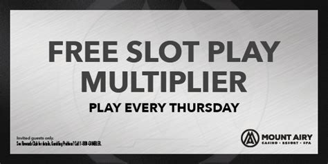 mount airy casino free play.